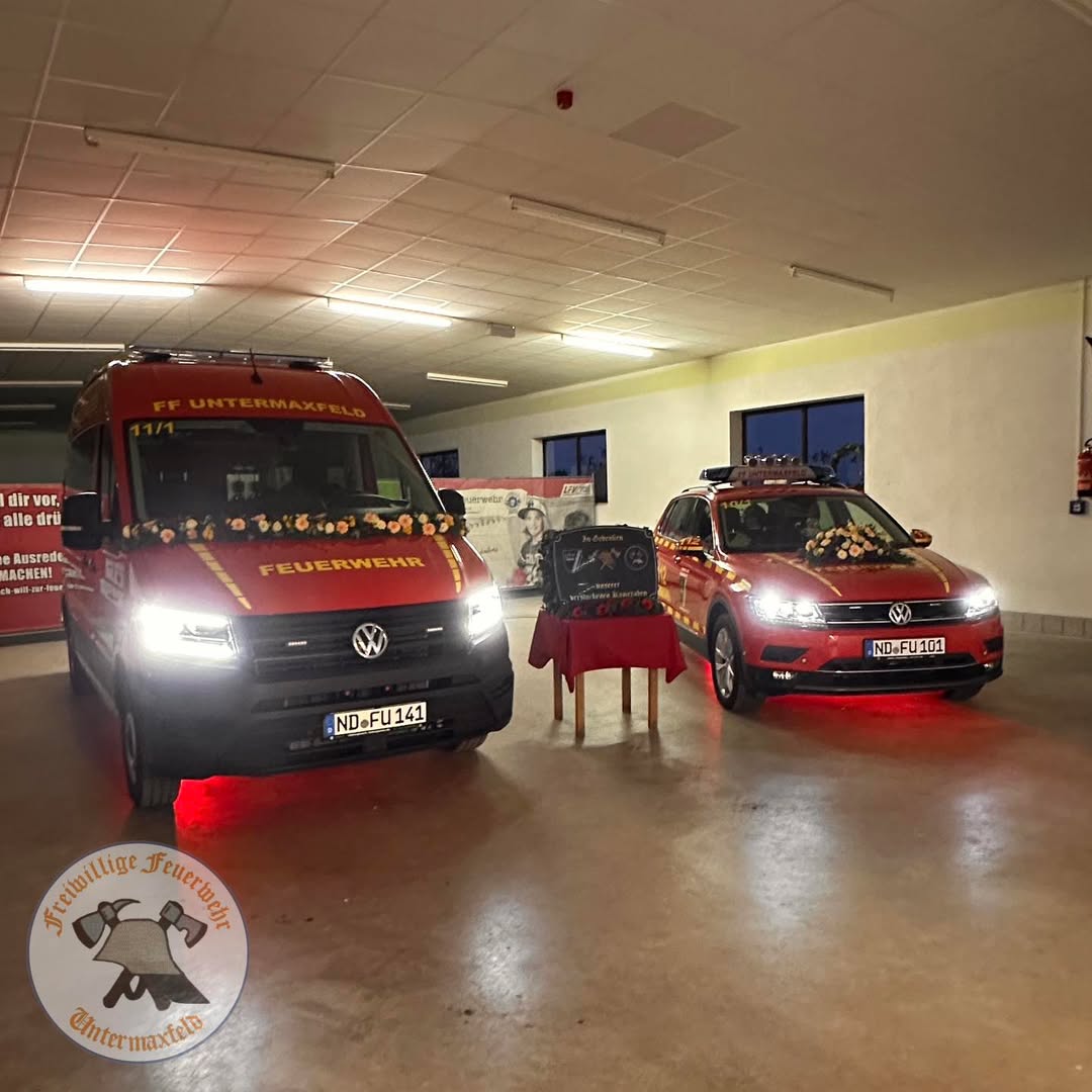 Fahrzeugweihe MZF 11/1 und KdoW 10/1